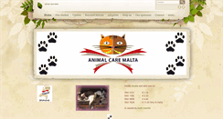 Desktop Screenshot of animalcaremalta.com